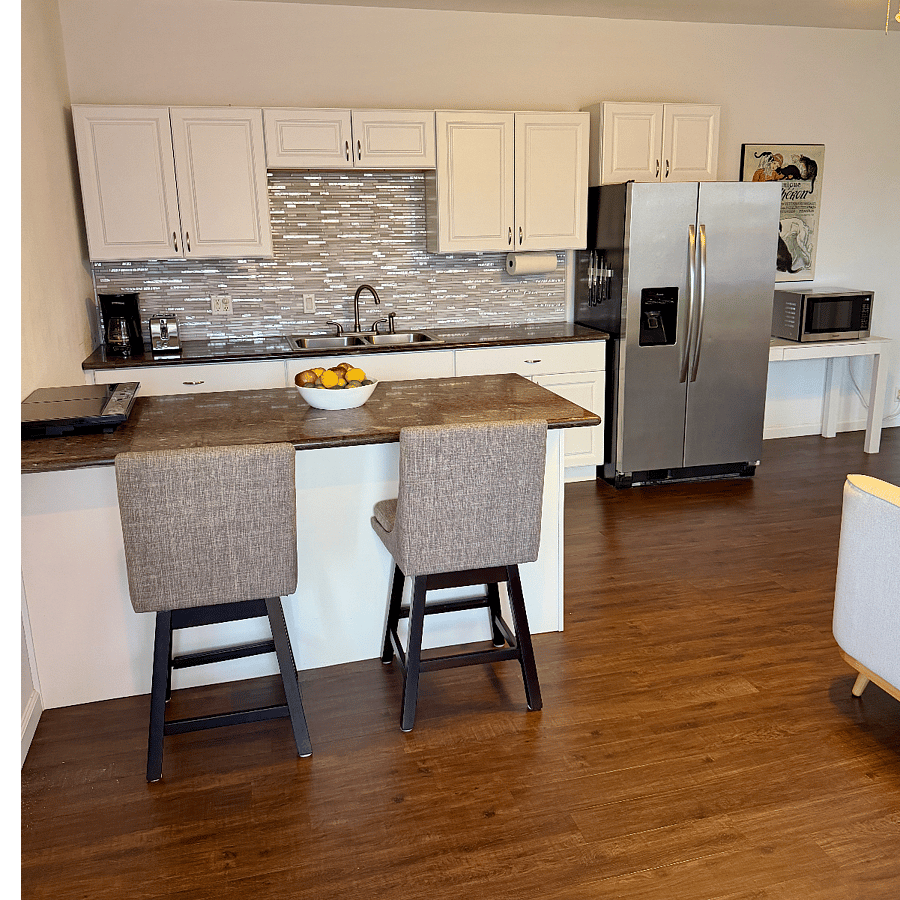 Kitchen and bar seating