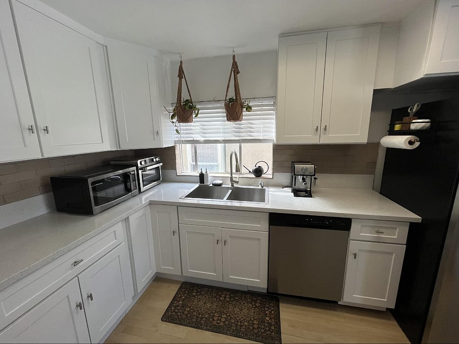 Fully stocked kitchen