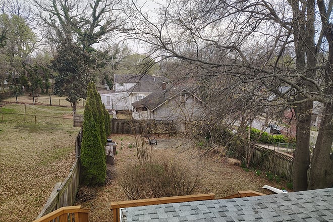 Winter view from bedroom (more greenery in summer!)
