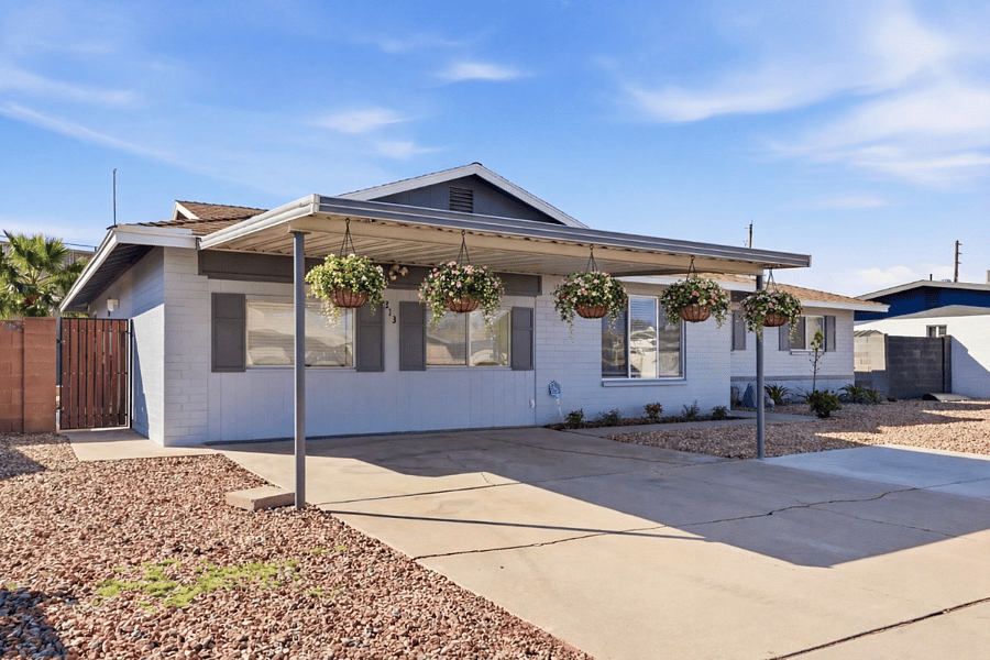 carport and room 5 assigned parking