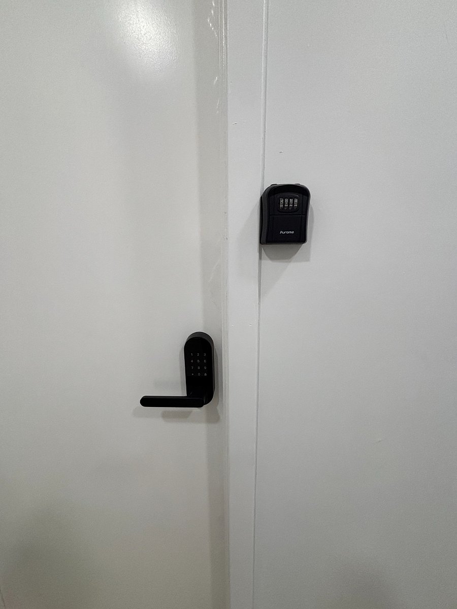 security lock on bedroom