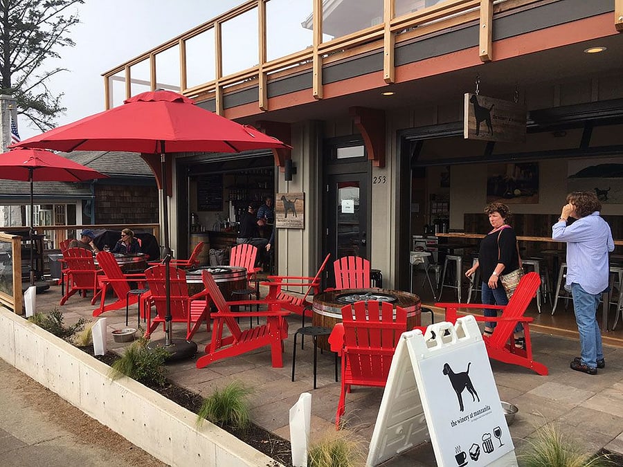 Manzanita Winery. This town has many restaurants, cafes and coffee shops