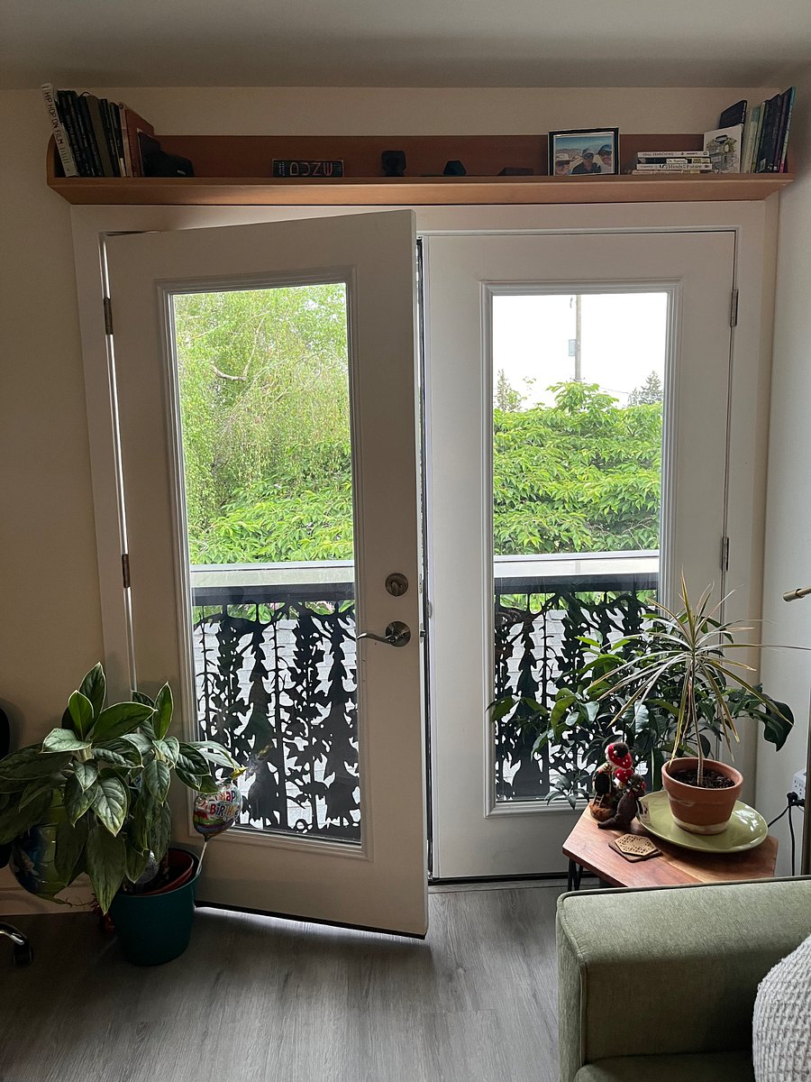 Juliet balcony to have your morning coffee