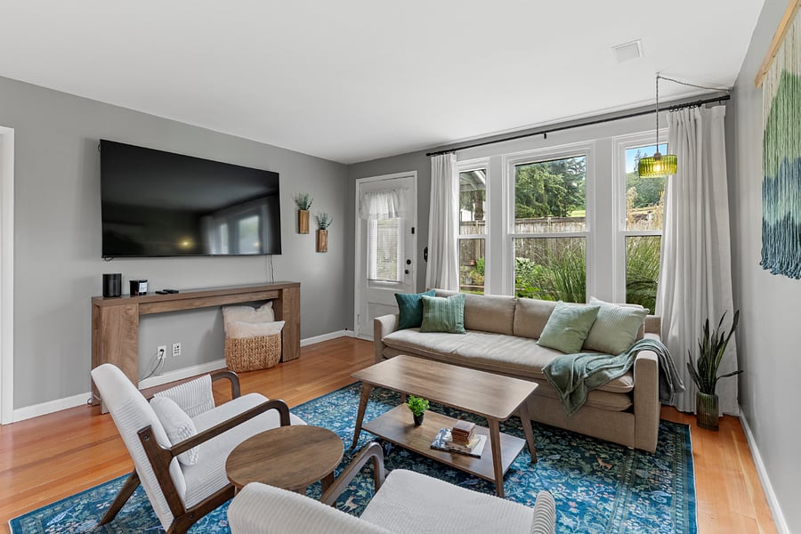 Upstairs living room