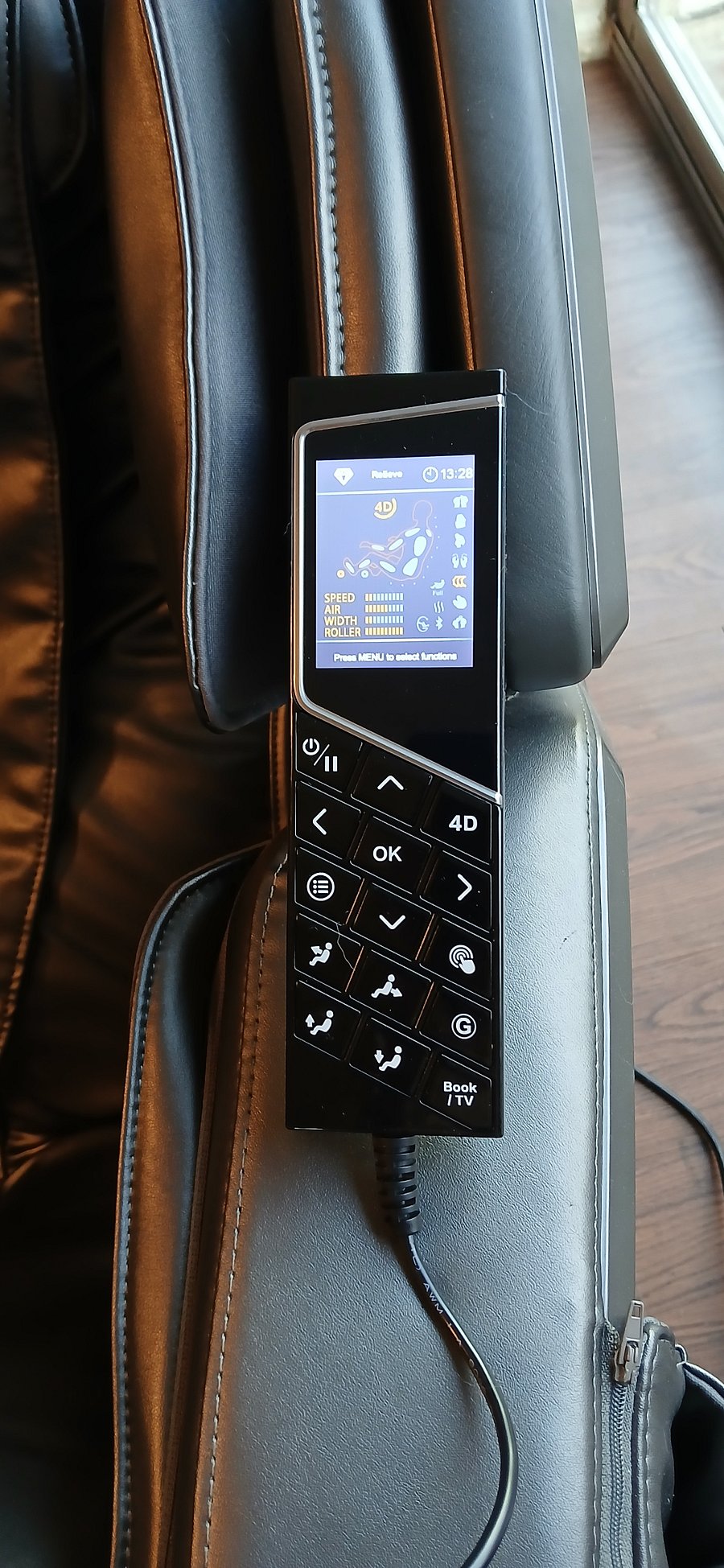 Comfier Massage chair custom setting options