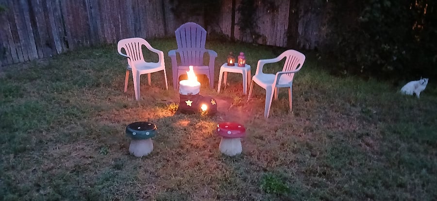Backyard Chimenea