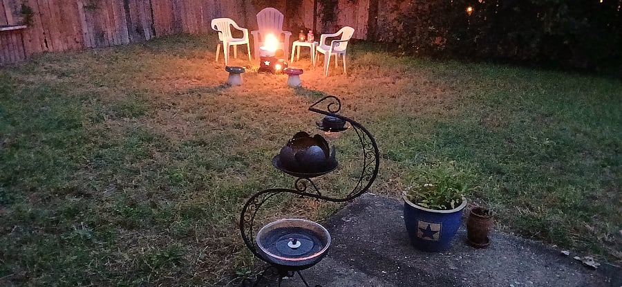 Backyard Chimenea