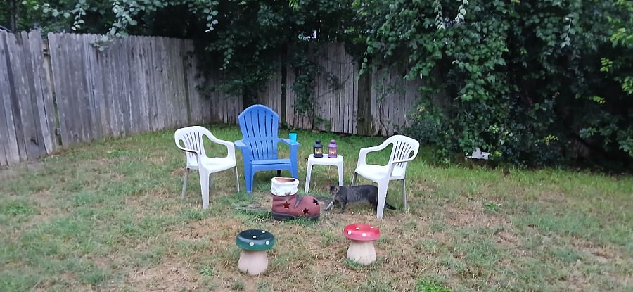 Backyard Chimenea