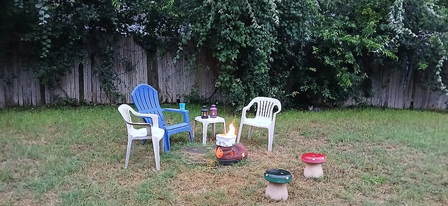 Backyard Chimenea