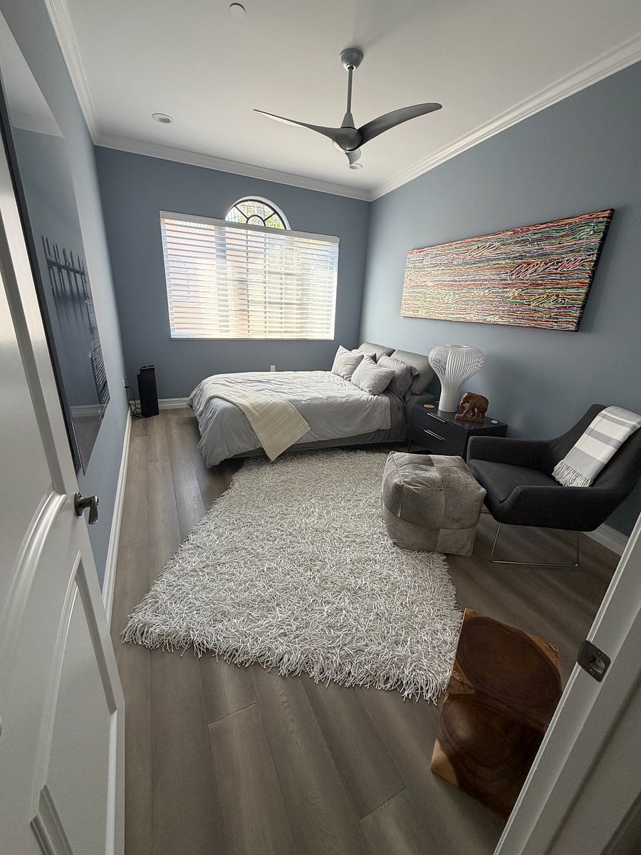 Third floor third bedroom with walk-in closet