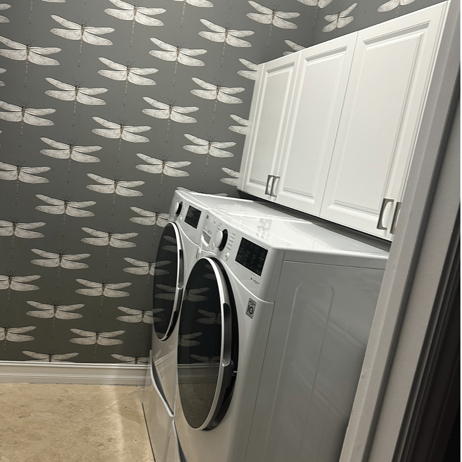 Second floor utility room