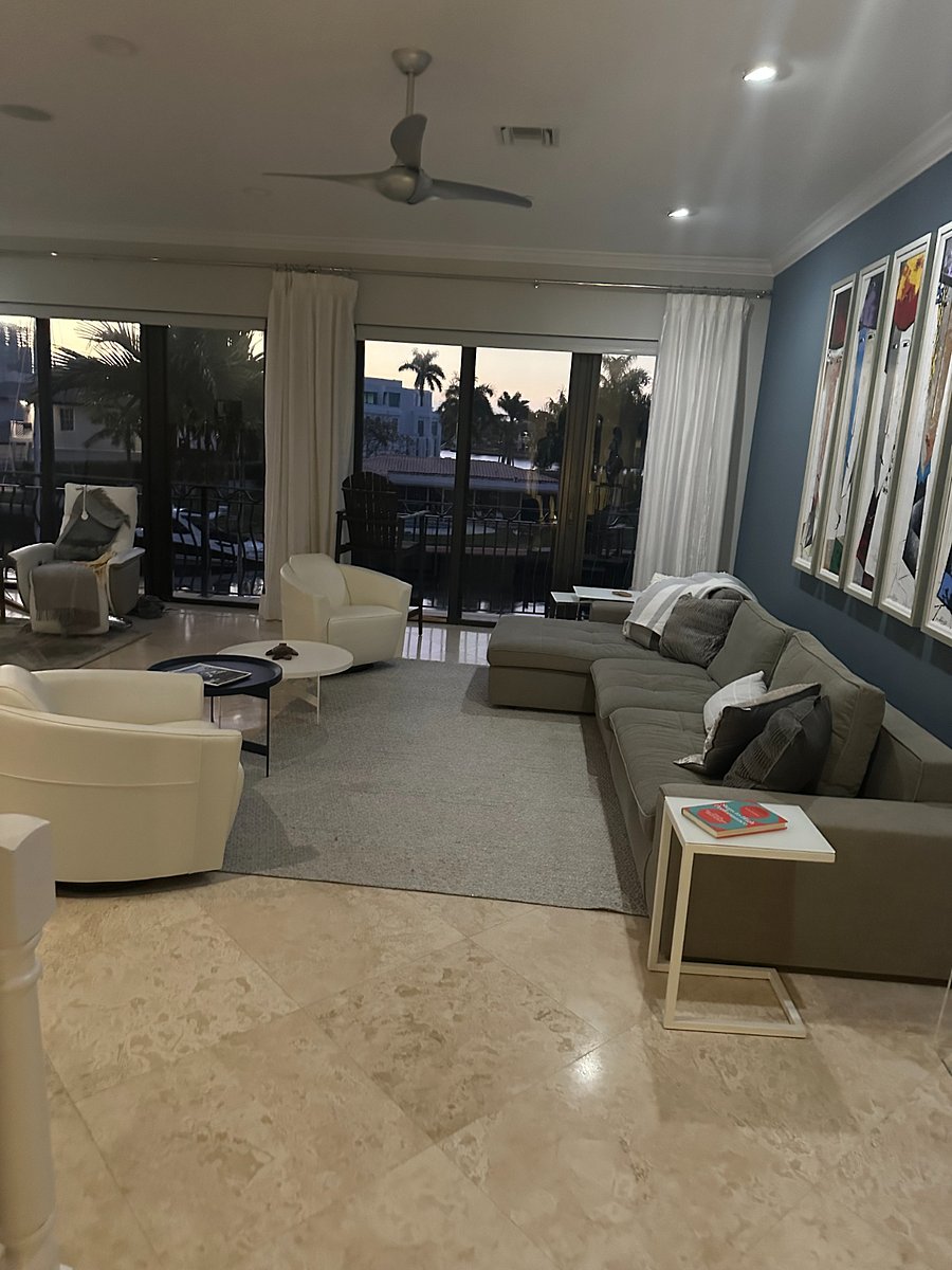 Second floor living area, right side