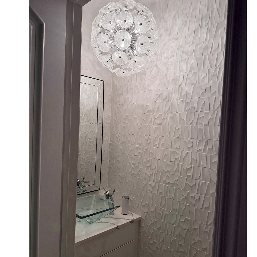 First level half bath