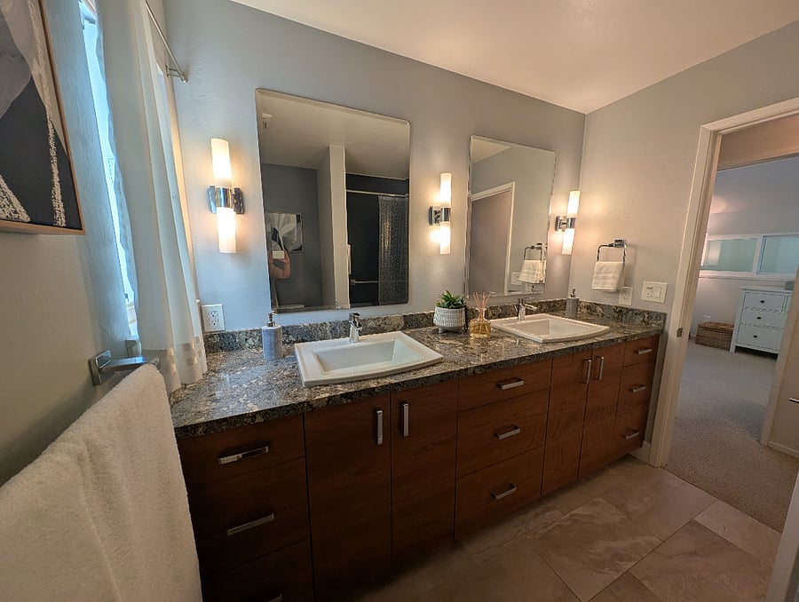 Master bathroom