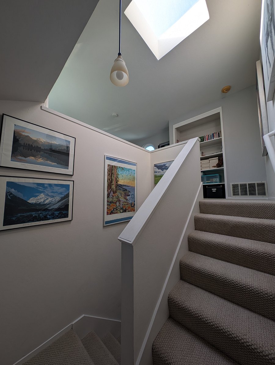 stairs leading up to 3rd floor