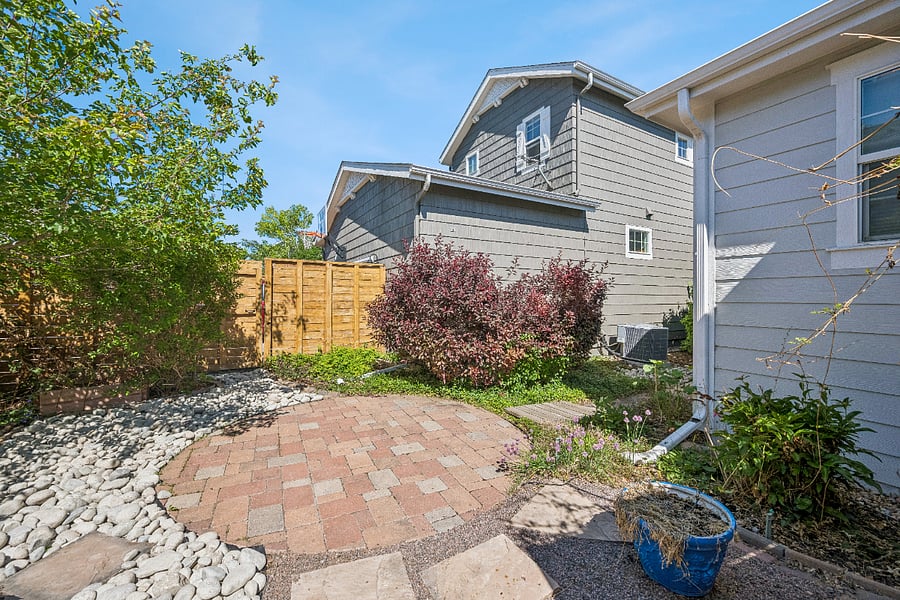 Back patio