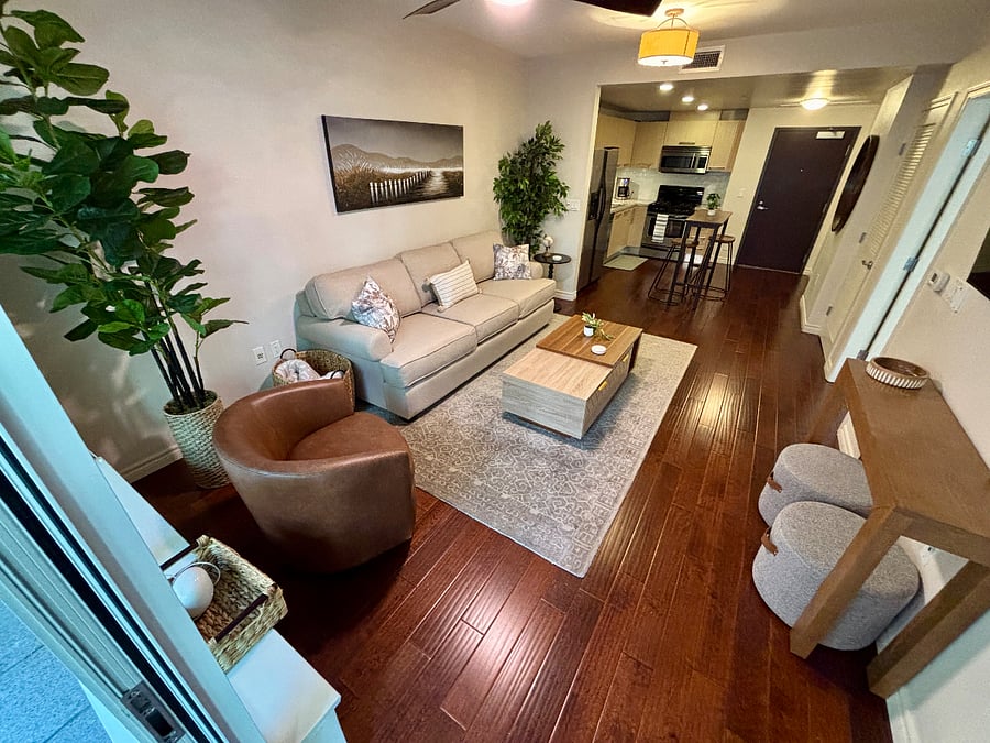 Open floor plan 