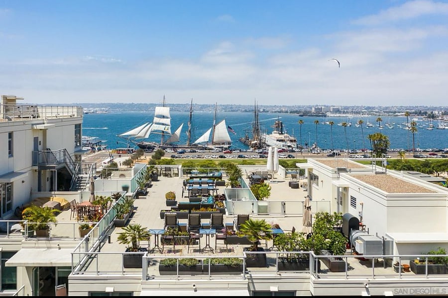 View from the rooftop