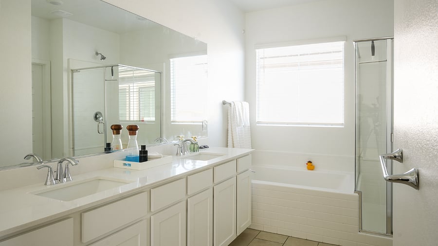 Master bathroom