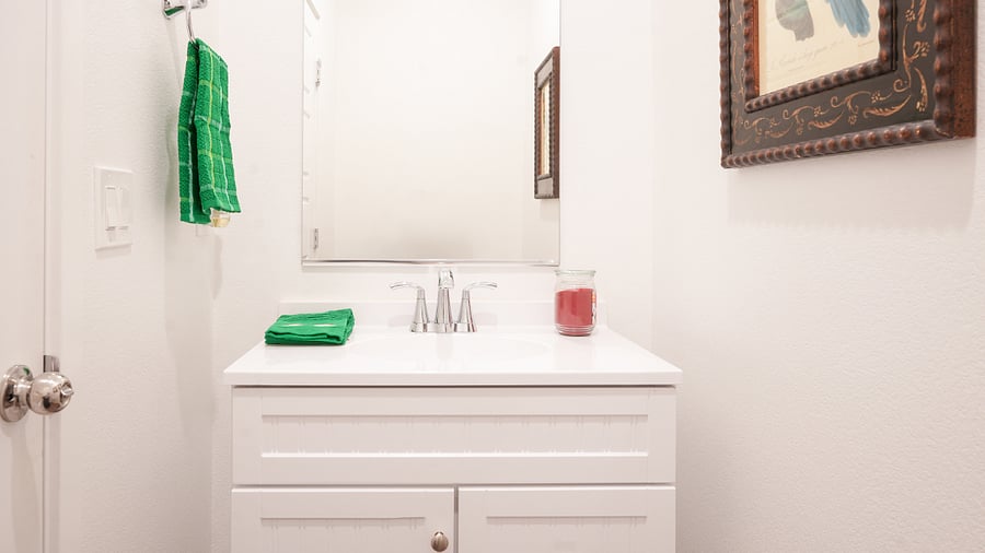 Powder room first floor 