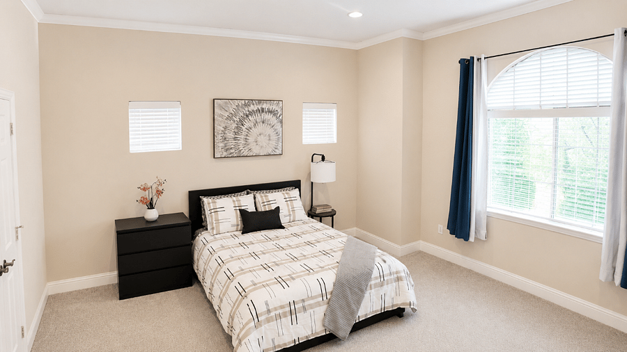 Your sanctuary. A spacious, fully furnished master suite designed for deep rest.
