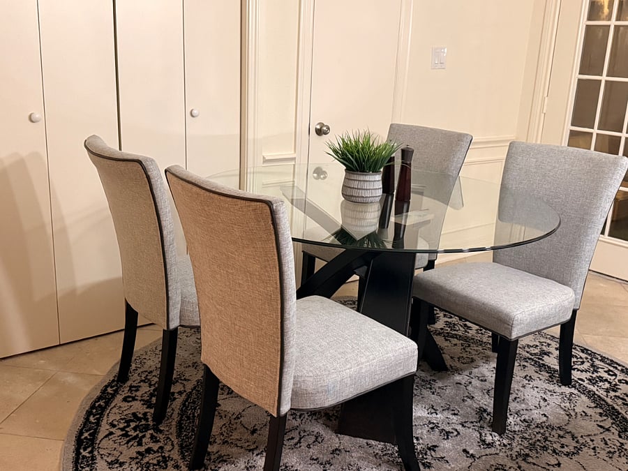 Dining table for four