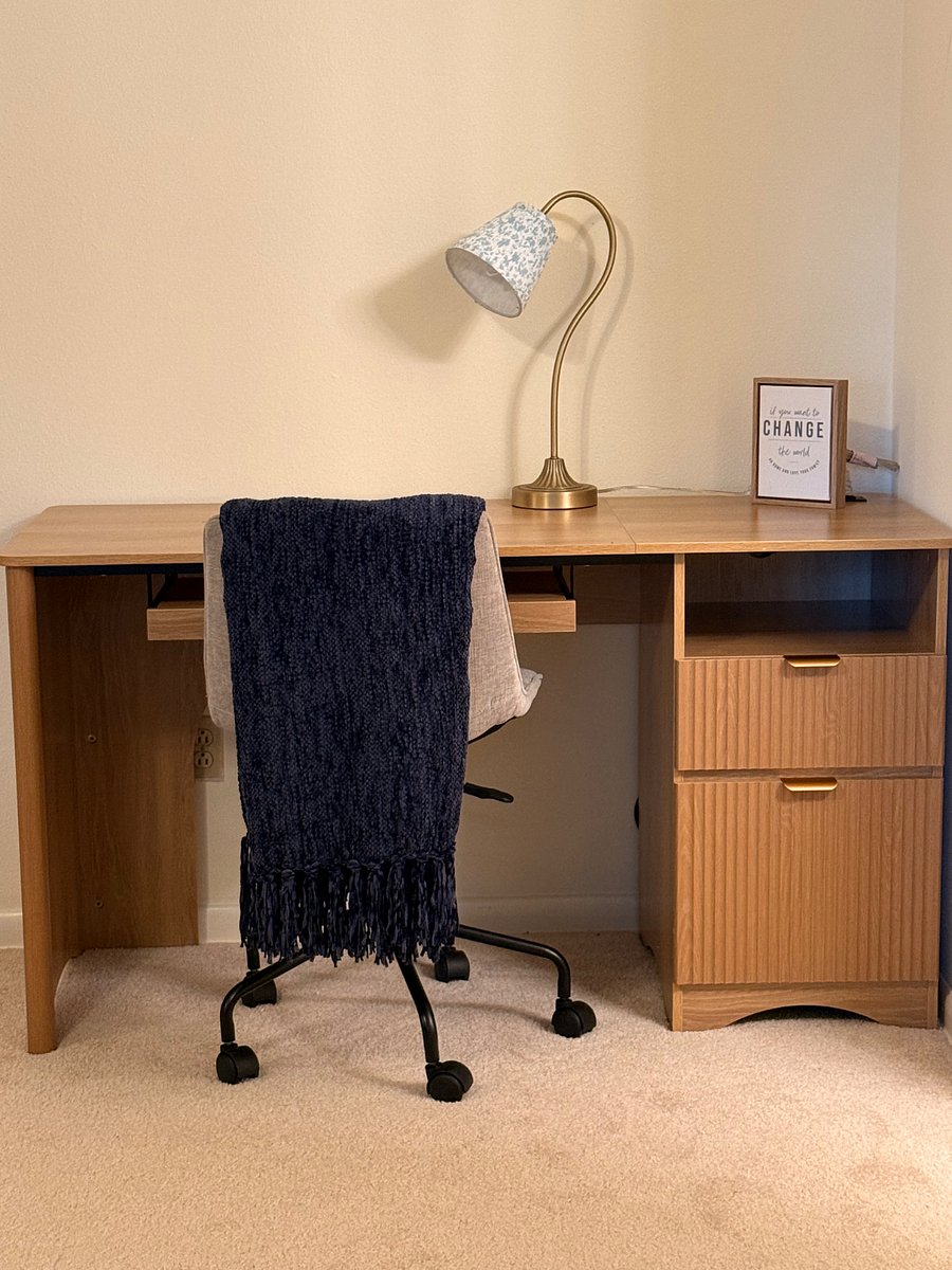 Dedicated work station in Bedroom 2