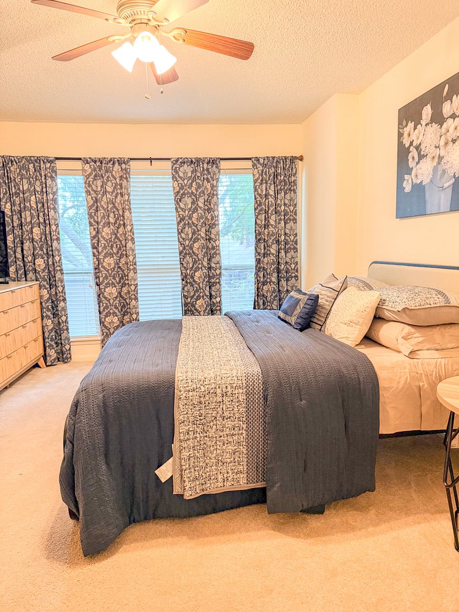 Queen Size Bed in Bedroom 2