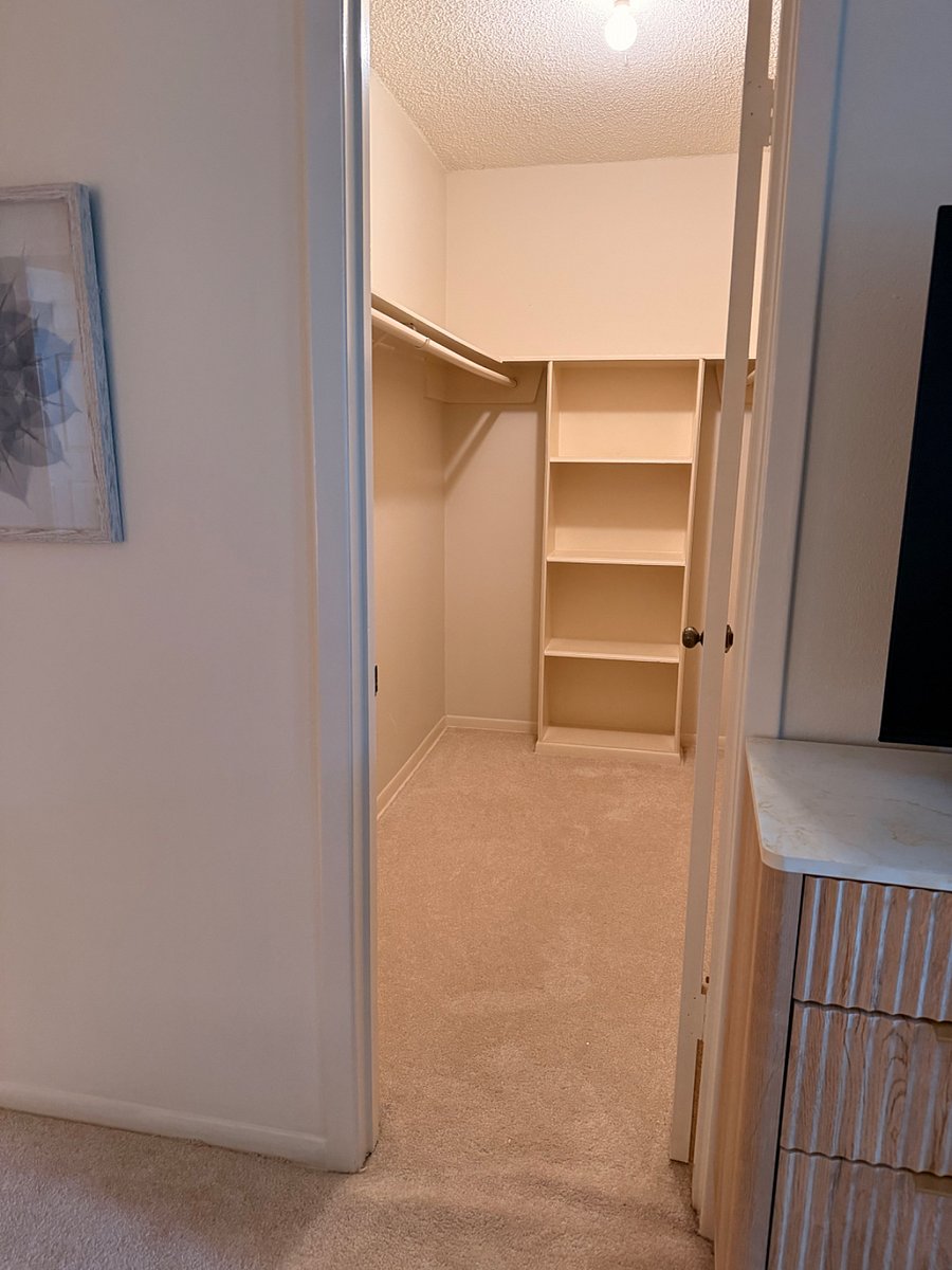 Large Walk-in Closet in Bedroom 2