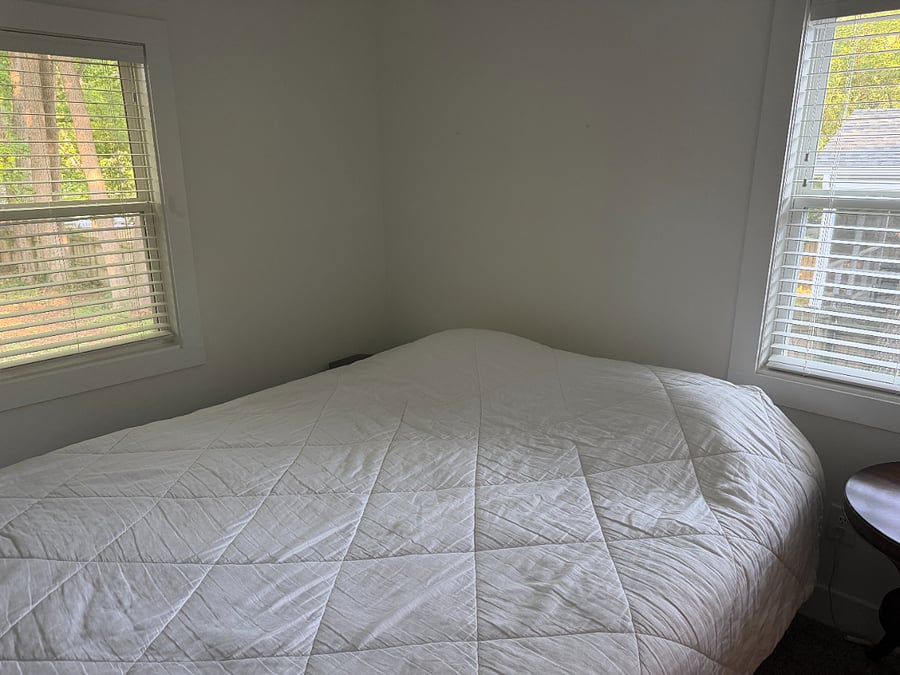 Second bedroom featuring a king bed