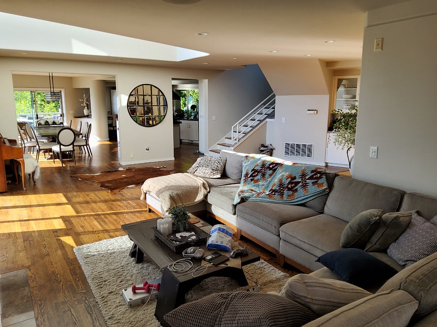 shared space, living room