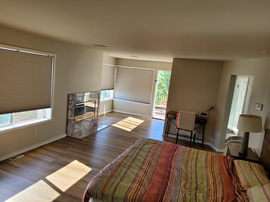 main bedroom, top floor