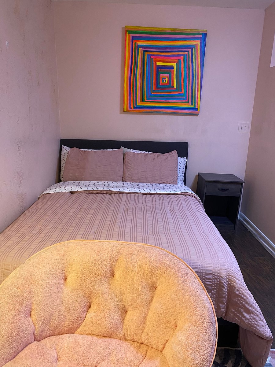 Queen sized bed
