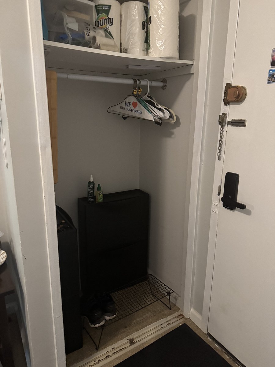 Plenty of closet space