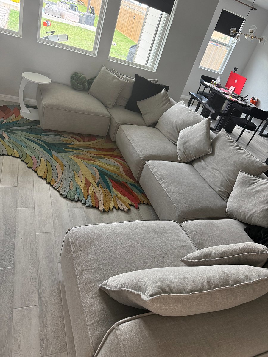 New flooring throughout home