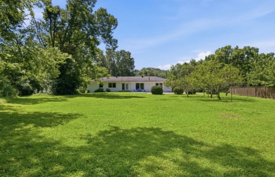 Large Back Yard