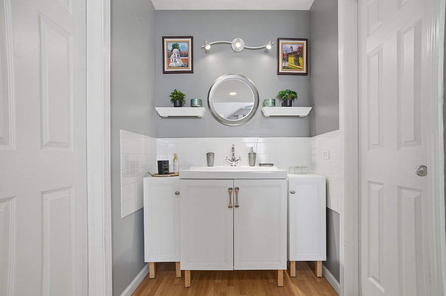 Private vanity in the Master Bedroom.
