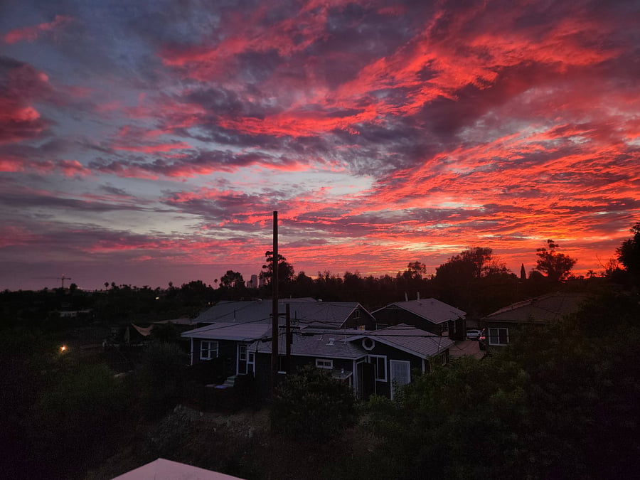 Amazing sunsets from the deck!