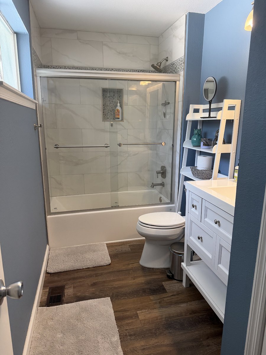 Private bathroom with soaking tub