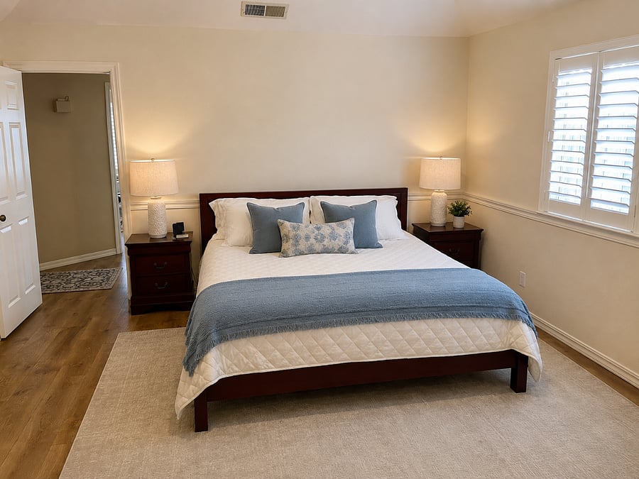 King bed