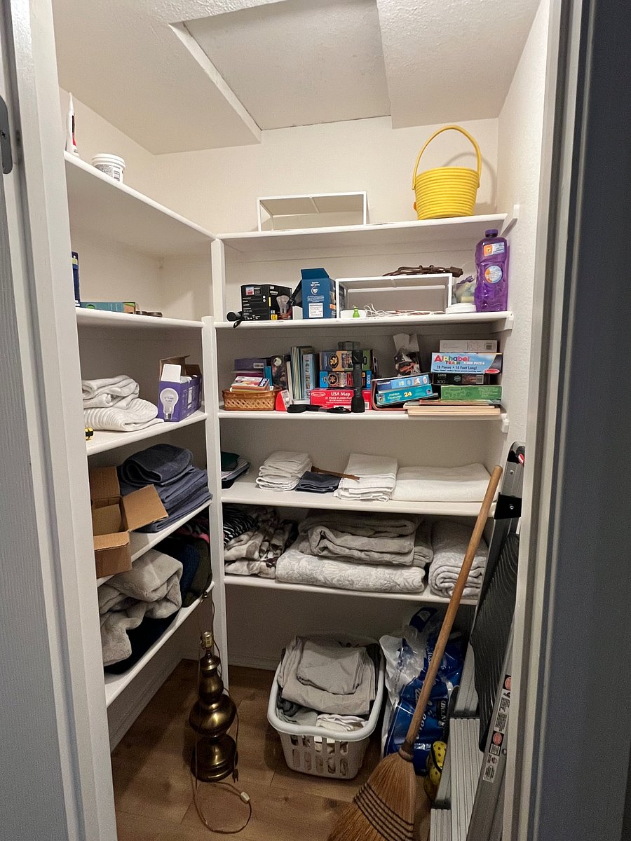 Hall closet