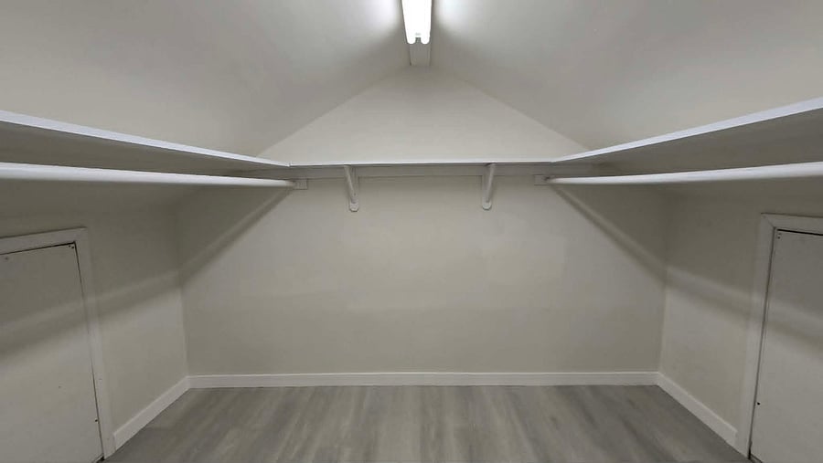 Upstairs Walk In Closet