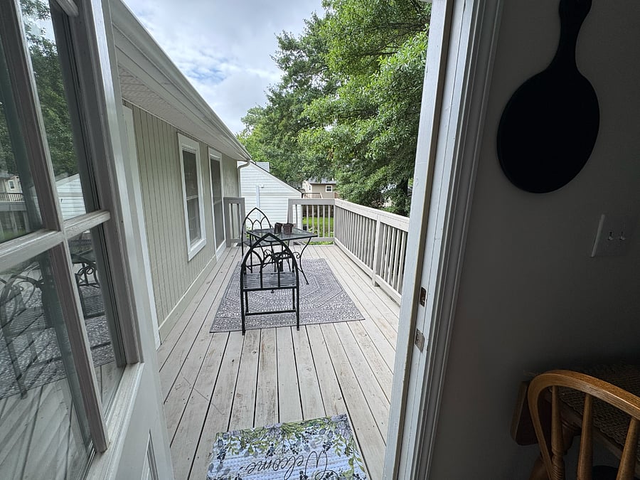 Upstairs Patio