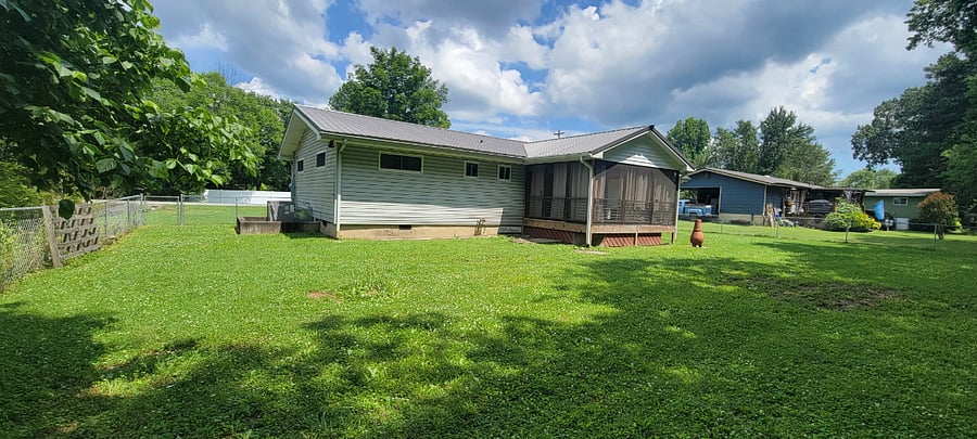 Back yard