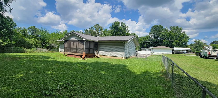 Back yard