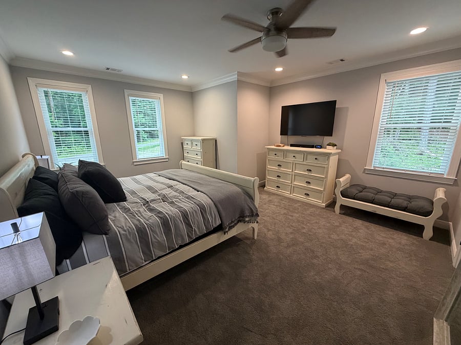 Master Bedroom with King Size Bed