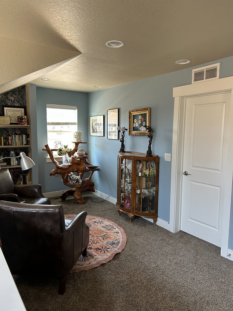 Door to rented bedroom