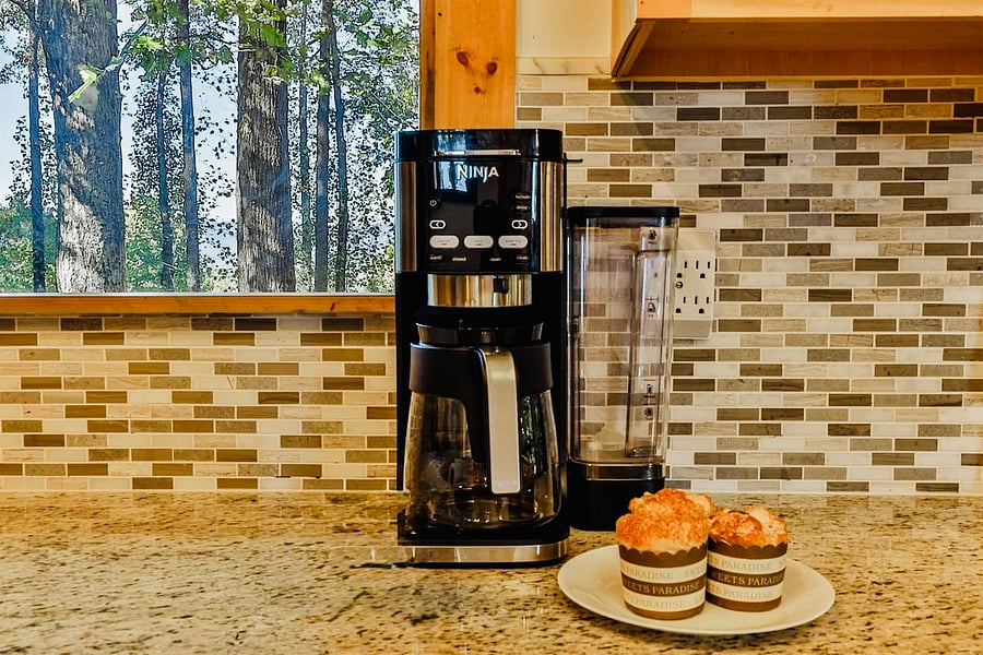 Dual coffee maker.