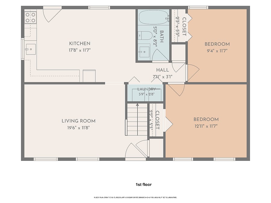 Floor plan - 1st floor