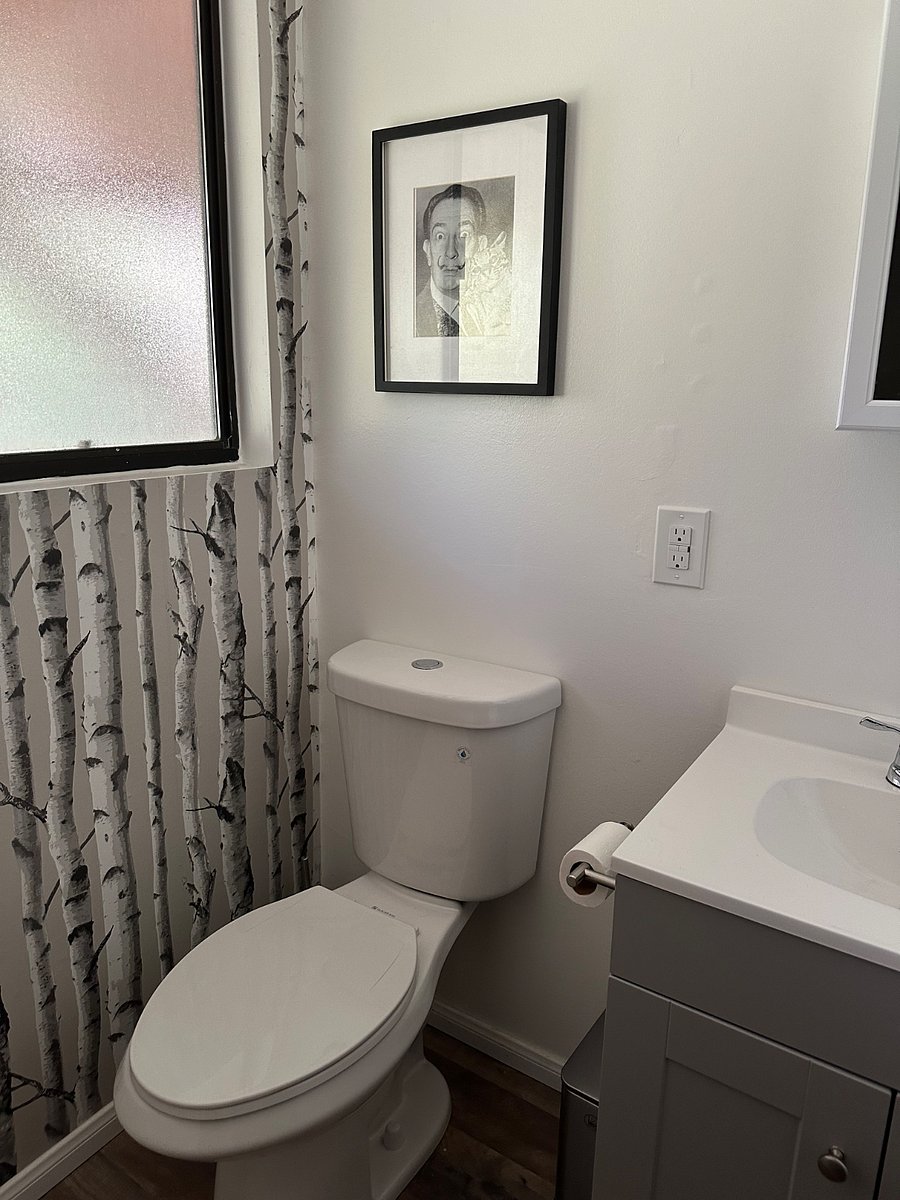 Convenient Lower Half Bath